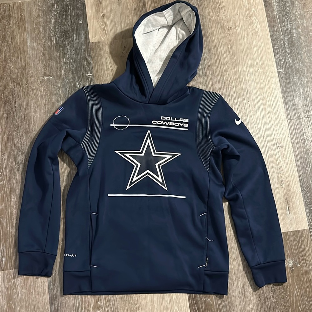 Boys Dri-Fit Dallas Cowboys Hooded Sweatshirt